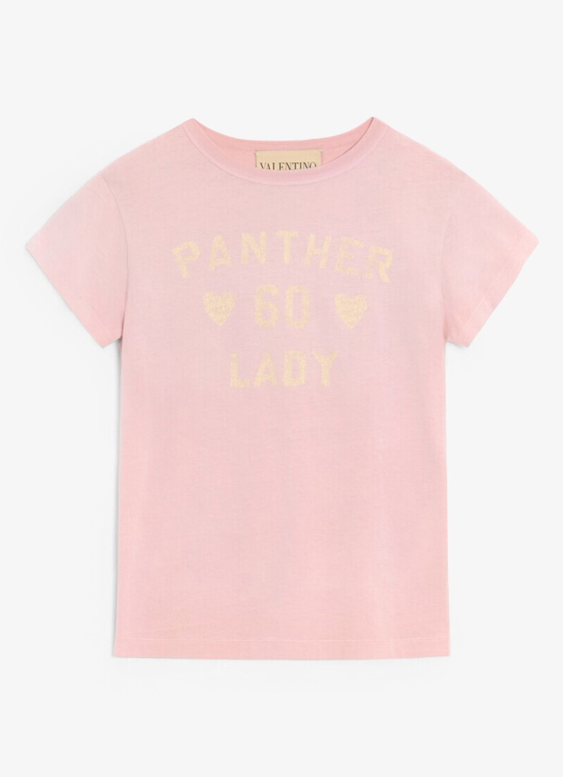 Valentino Garavani T-shirt met front- en backprint - voorkant 2 roze