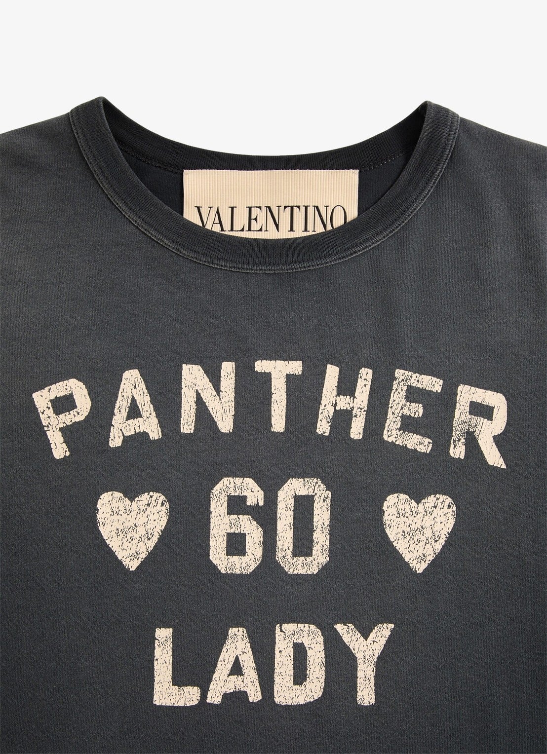 Valentino Garavani T-shirt met front- en backprint - detail 7 zwart