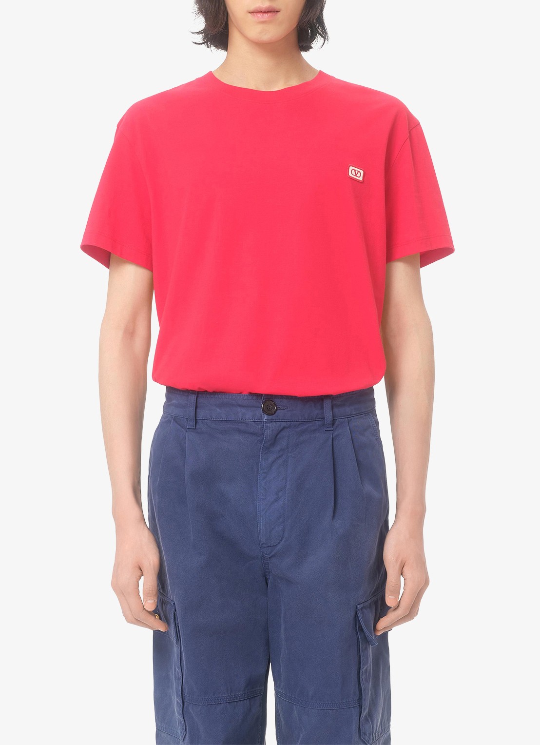 Valentino Garavani T-shirt met logo - detail 2 rood