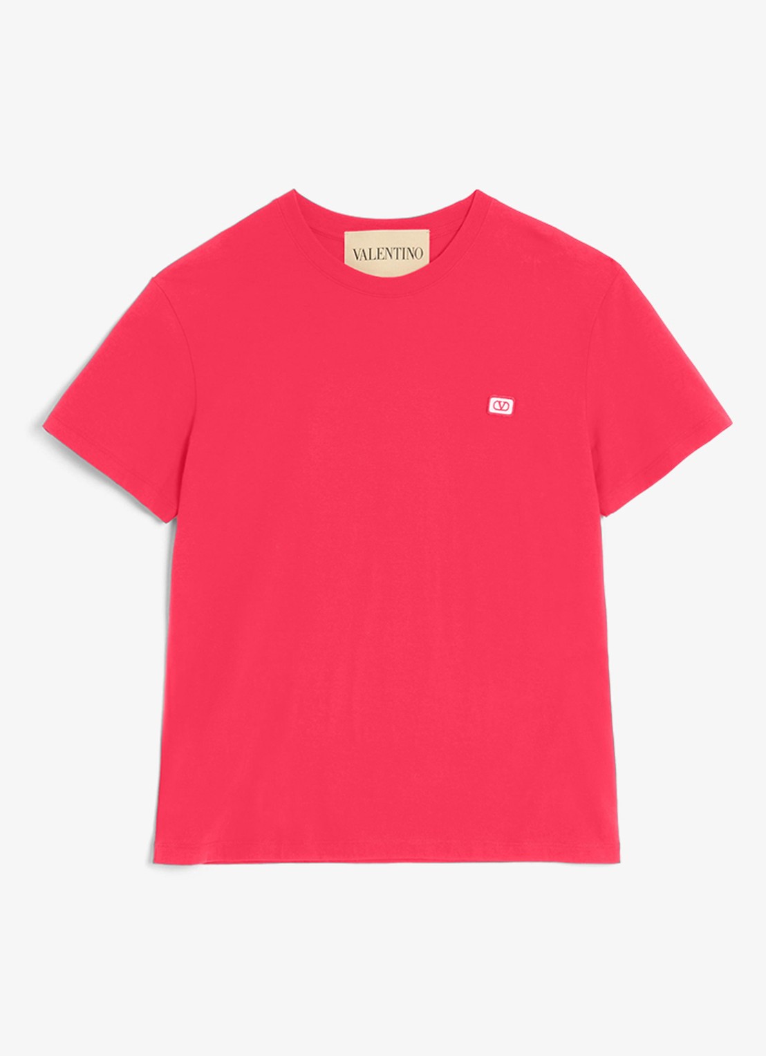 Valentino Garavani T-shirt met logo - voorkant 6 rood