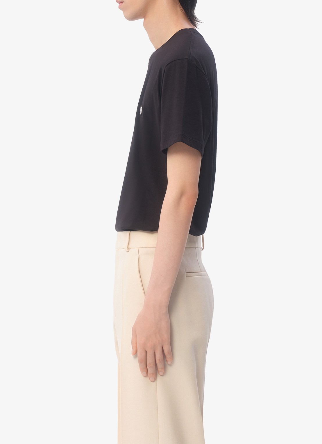 Valentino Garavani T-shirt met logoborduring - detail 2 zwart