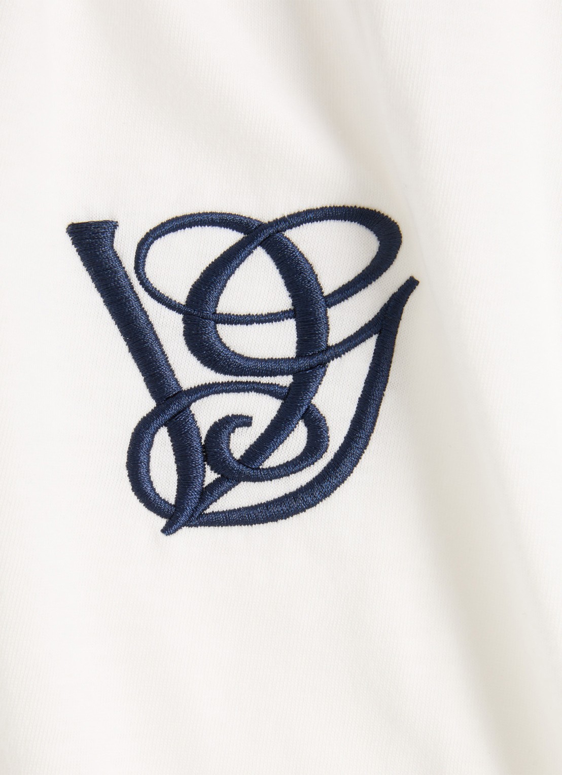 Valentino Garavani T-shirt met logoborduring - detail 5 wit