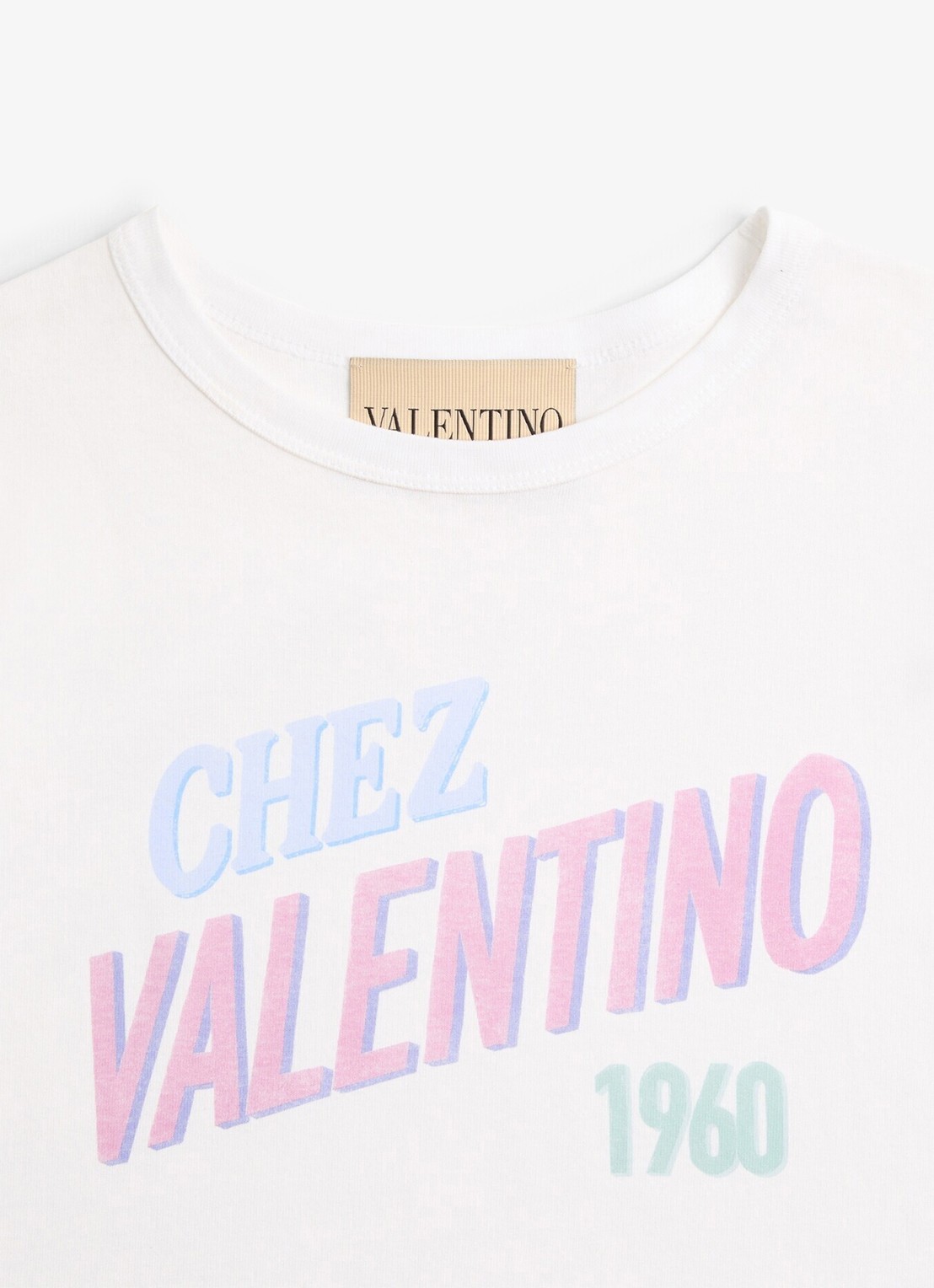 Valentino Garavani T-shirt met logoprint - detail 6 wit