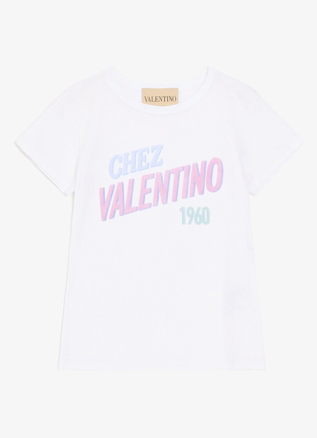Valentino Garavani T-shirt met logoprint - voorkant 7 wit