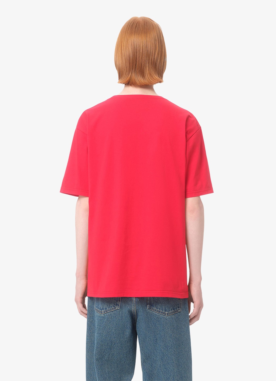 Valentino Garavani T-shirt met print - achterkant rood