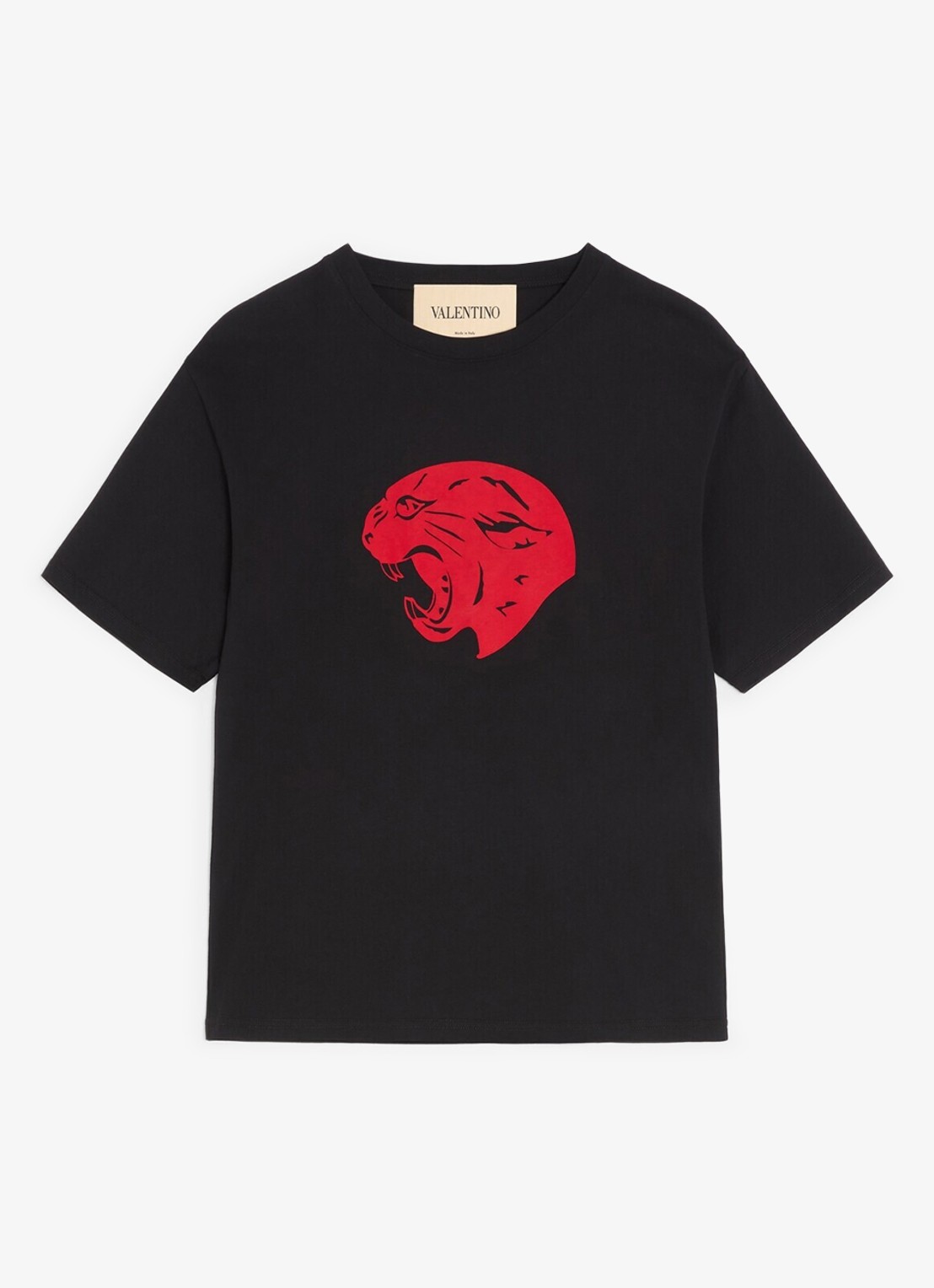 Valentino Garavani T-shirt met print - voorkant zwart