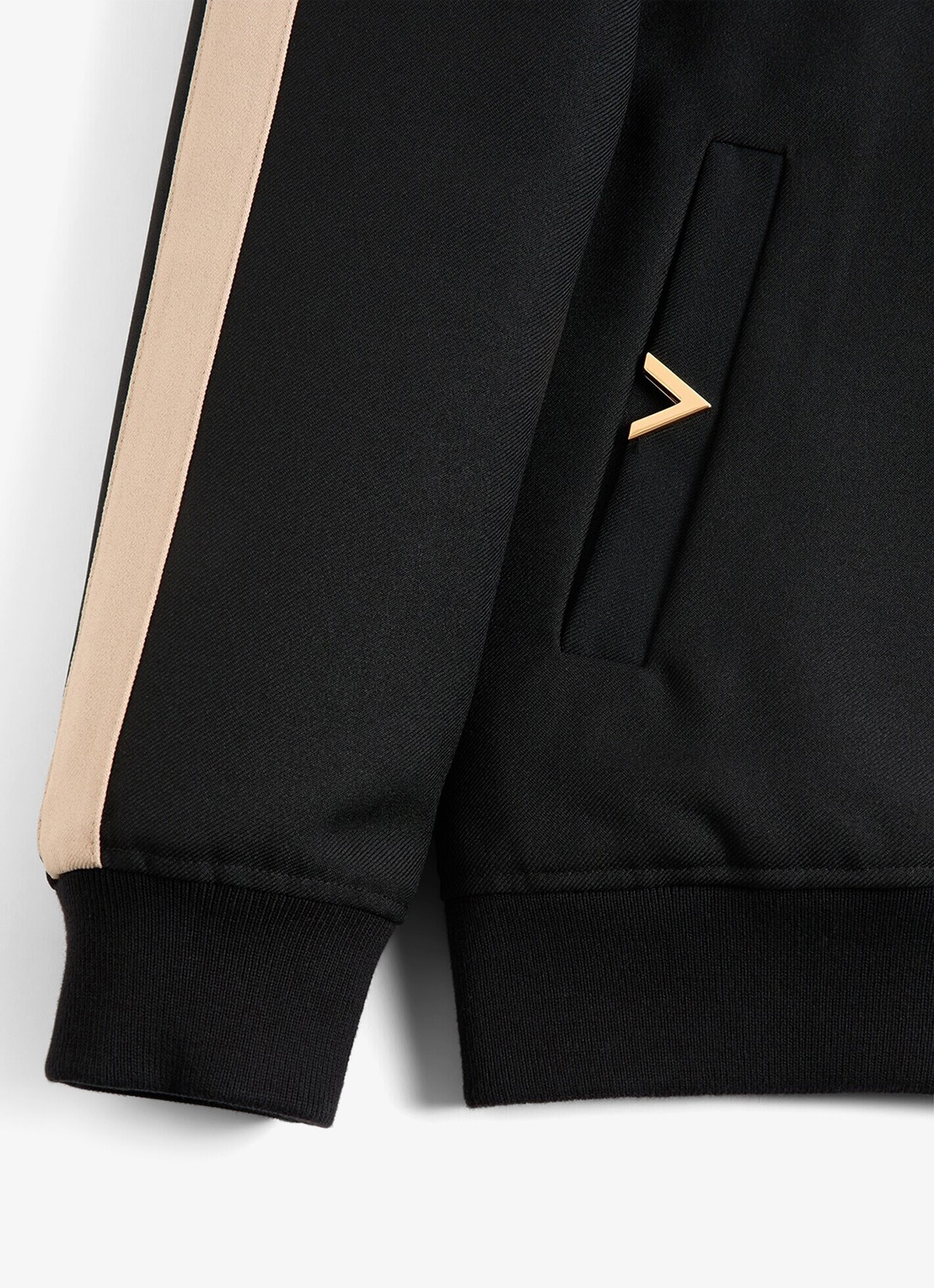Valentino Garavani Trackvest met steekzakken - detail 5 zwart