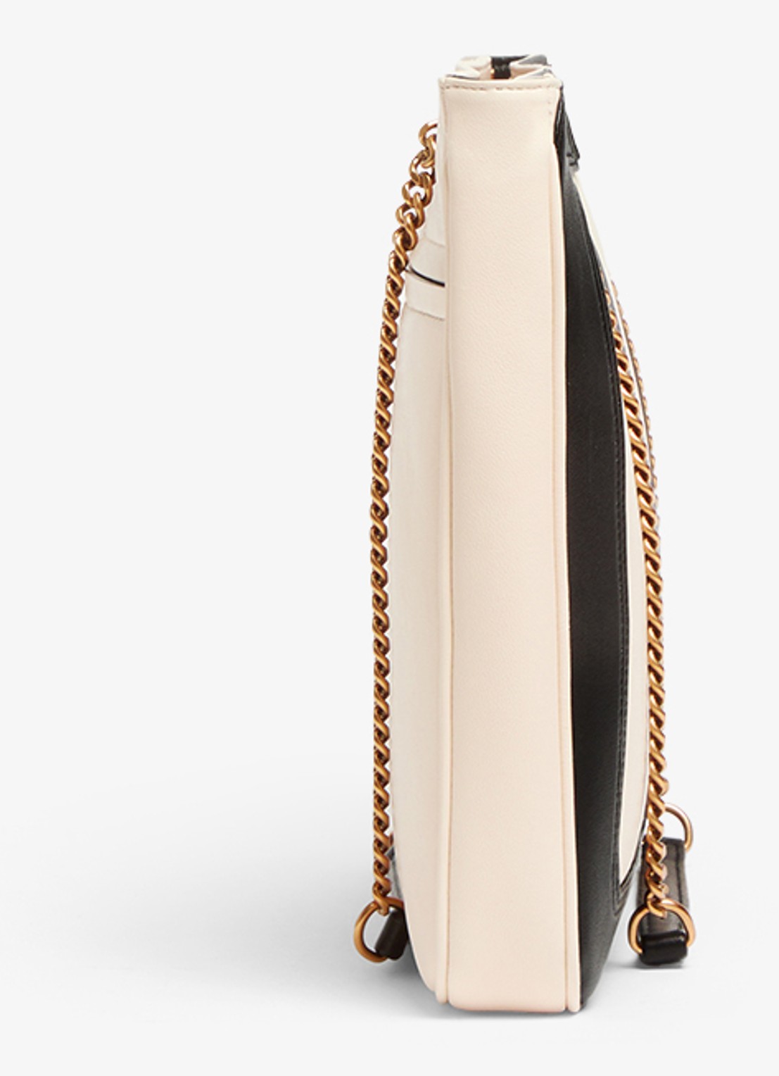 Valentino Garavani Viva Superstar Medium schoudertas van lamsleer - detail 4 gebroken wit