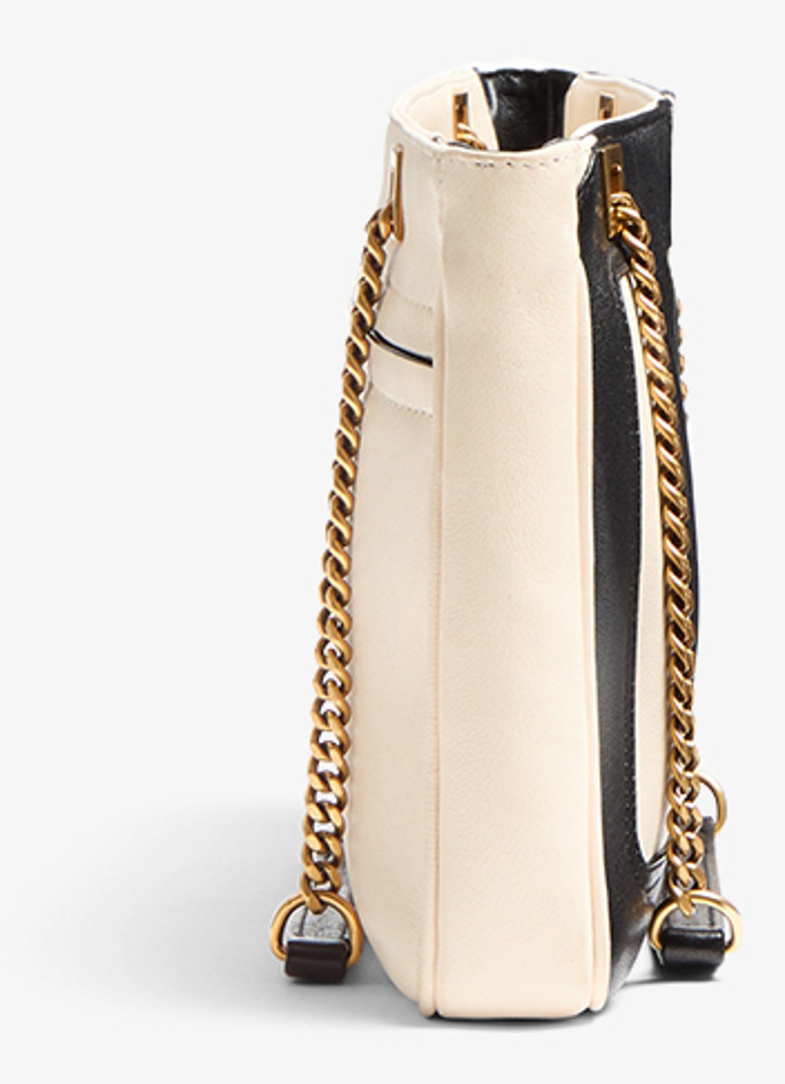 Valentino Garavani Viva Superstar Small schoudertas van lamsleer - detail 4 gebroken wit