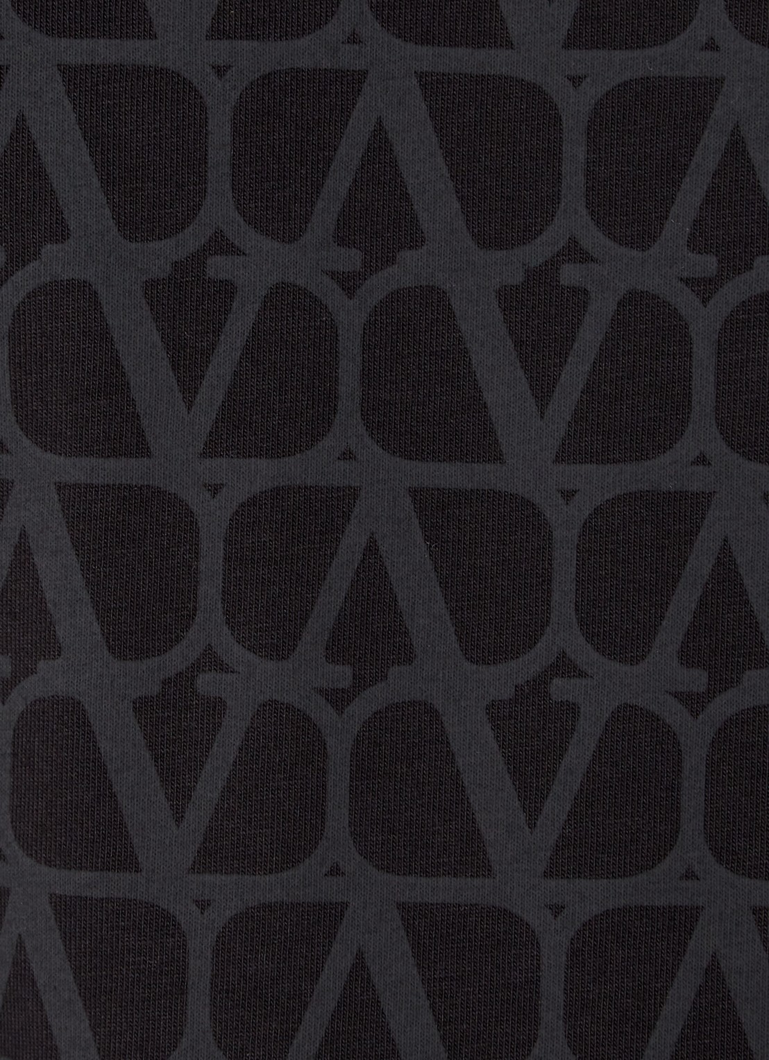 Valentino Iconographe T-shirt met logoprint - detail 2 zwart