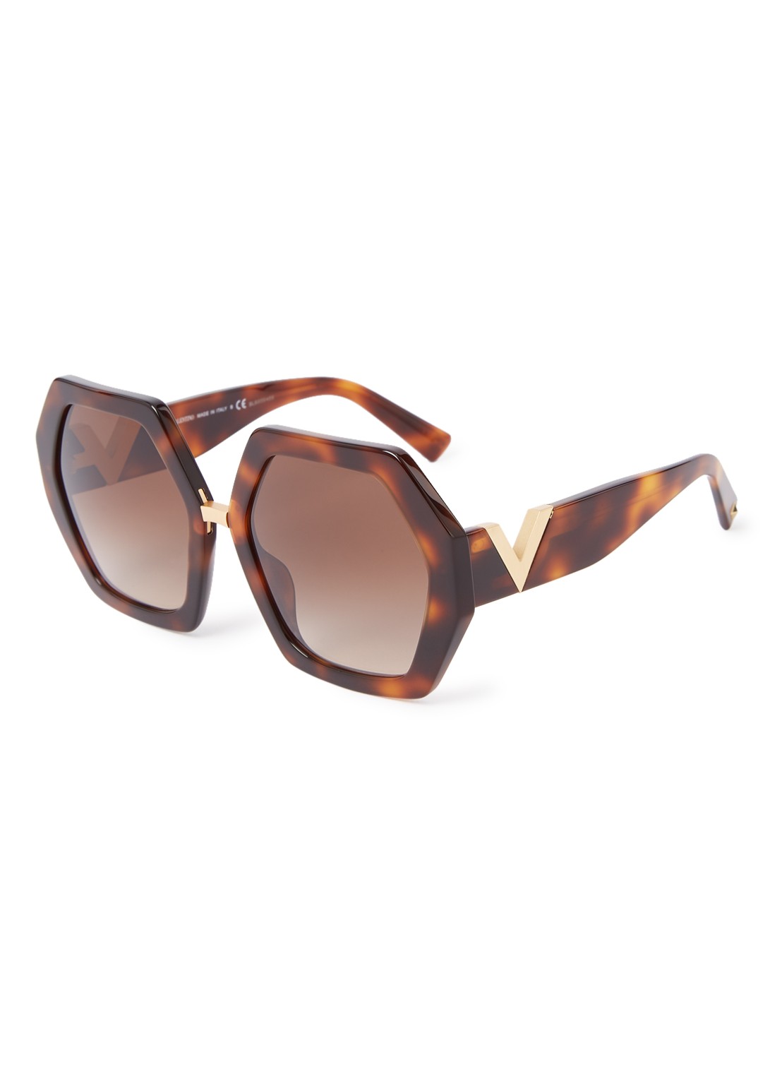 Valentino Zonnebril VA4053 - voorkant bruin