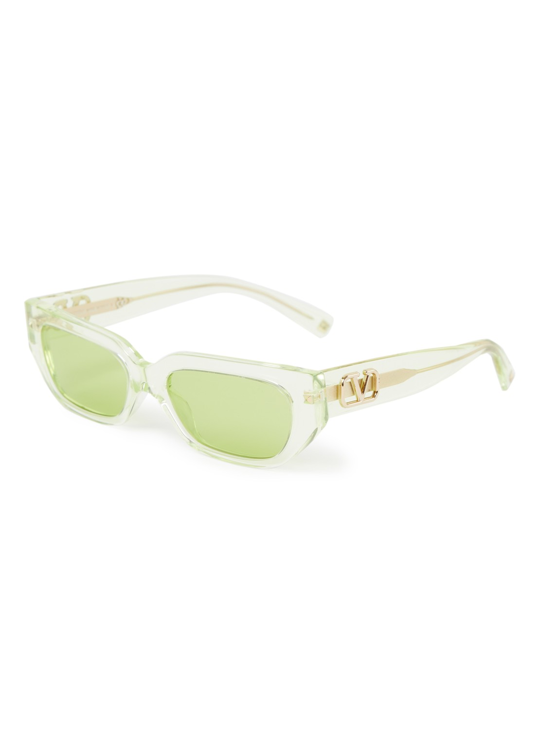 Valentino Zonnebril VA4080 - voorkant lime
