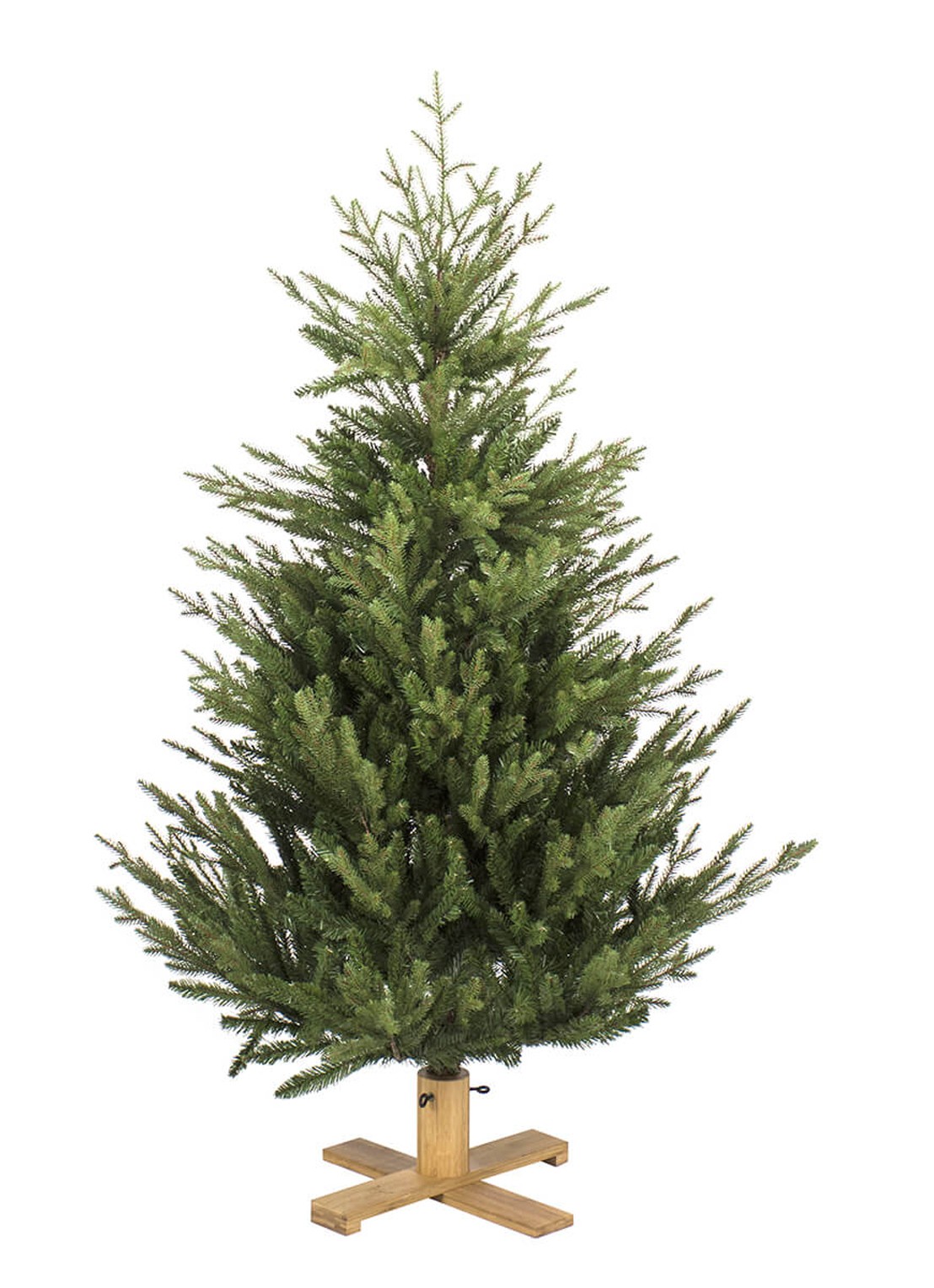 Van Der Gucht Arkansas kunstkerstboom 122 cm - voorkant groen