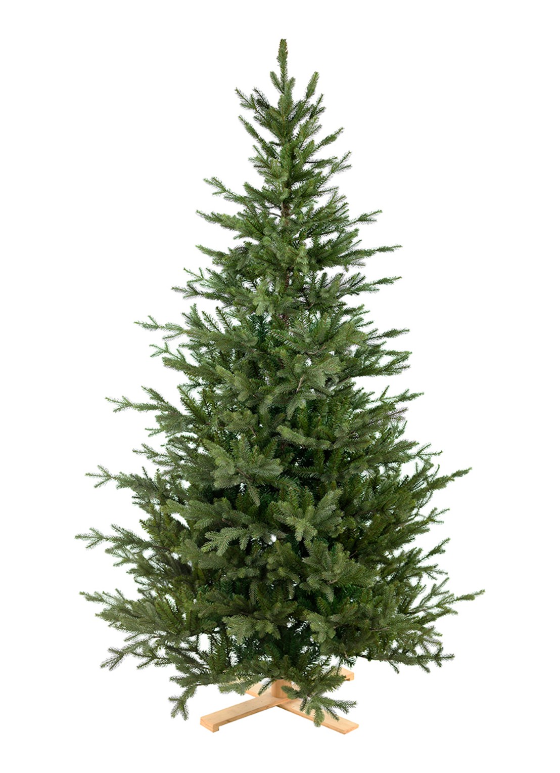 Van Der Gucht Göteborg kunstkerstboom 228 cm - voorkant 2 groen