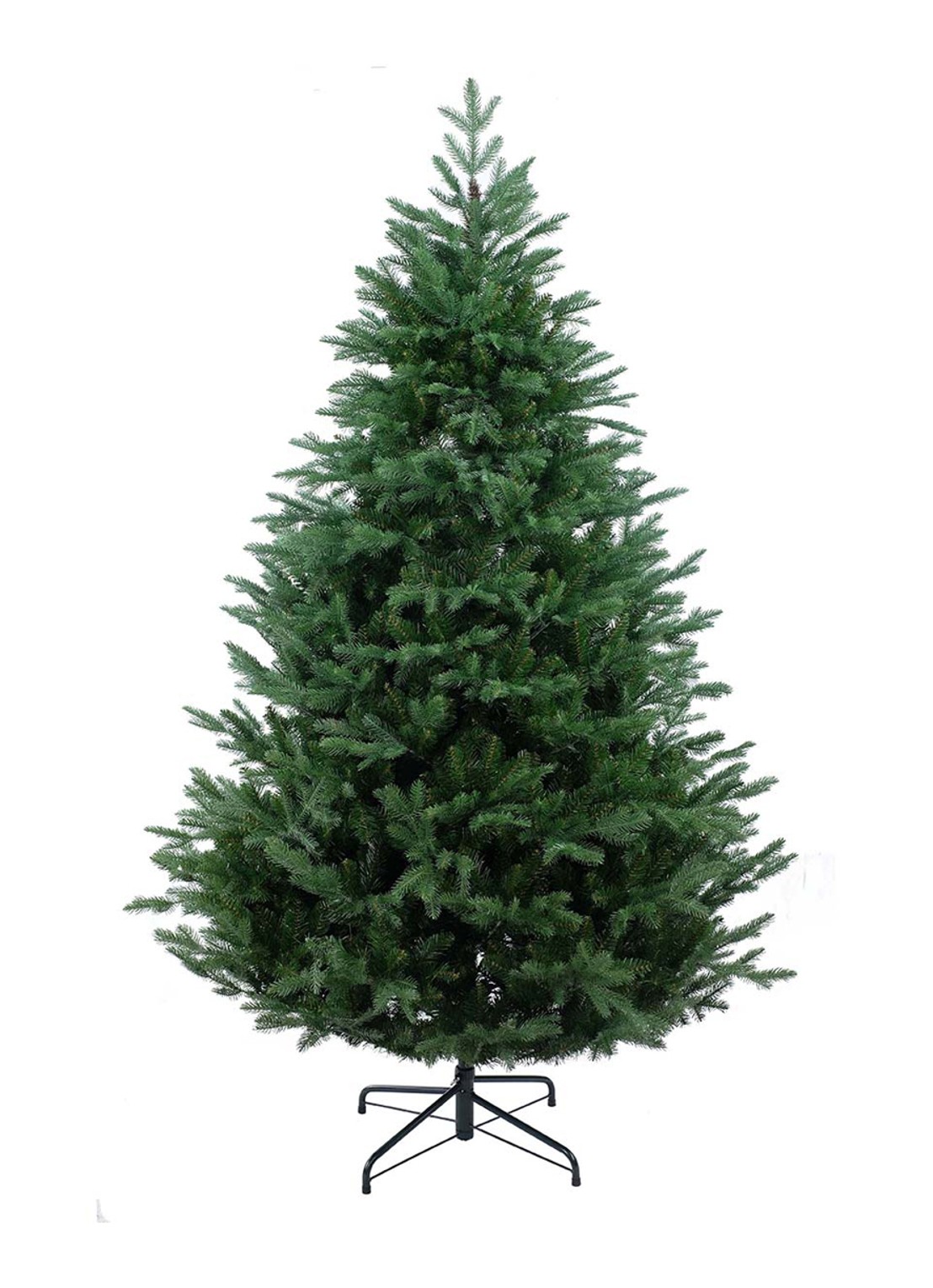 Van Der Gucht Mulberry Green kunstkerstboom 183 cm  - voorkant 2 groen