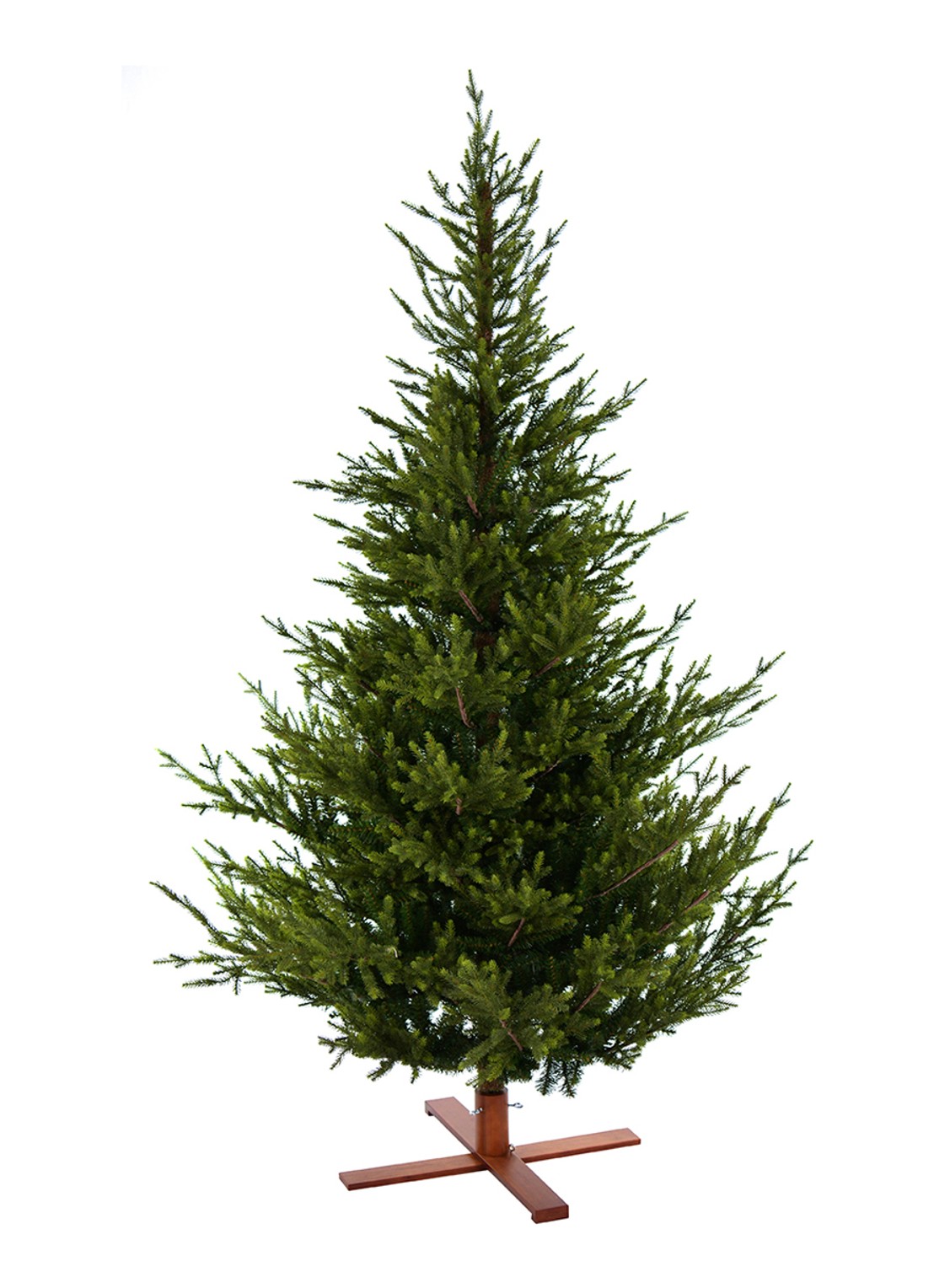 Van Der Gucht Sami Mountain Spruce kunstkerstboom 213 cm - voorkant 2 groen