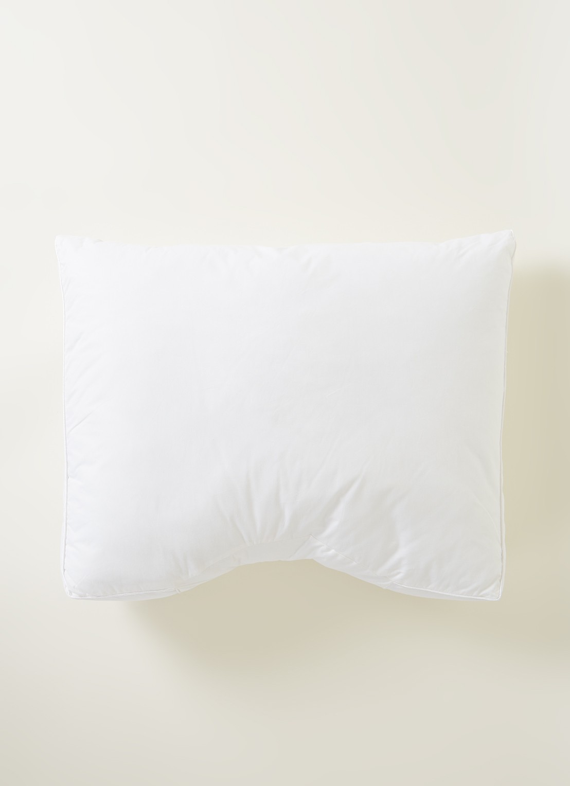 Vandyck Allergy Free zacht hoofdkussen met vulling van polyester 60 x 70 cm - voorkant 2 wit