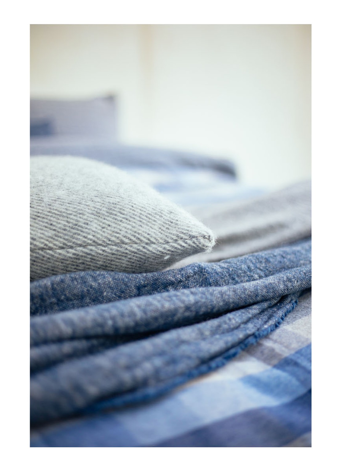 Vandyck Flanel Skagen dekbedovertrekset - inclusief kussenslopen - detail 4 donkerblauw