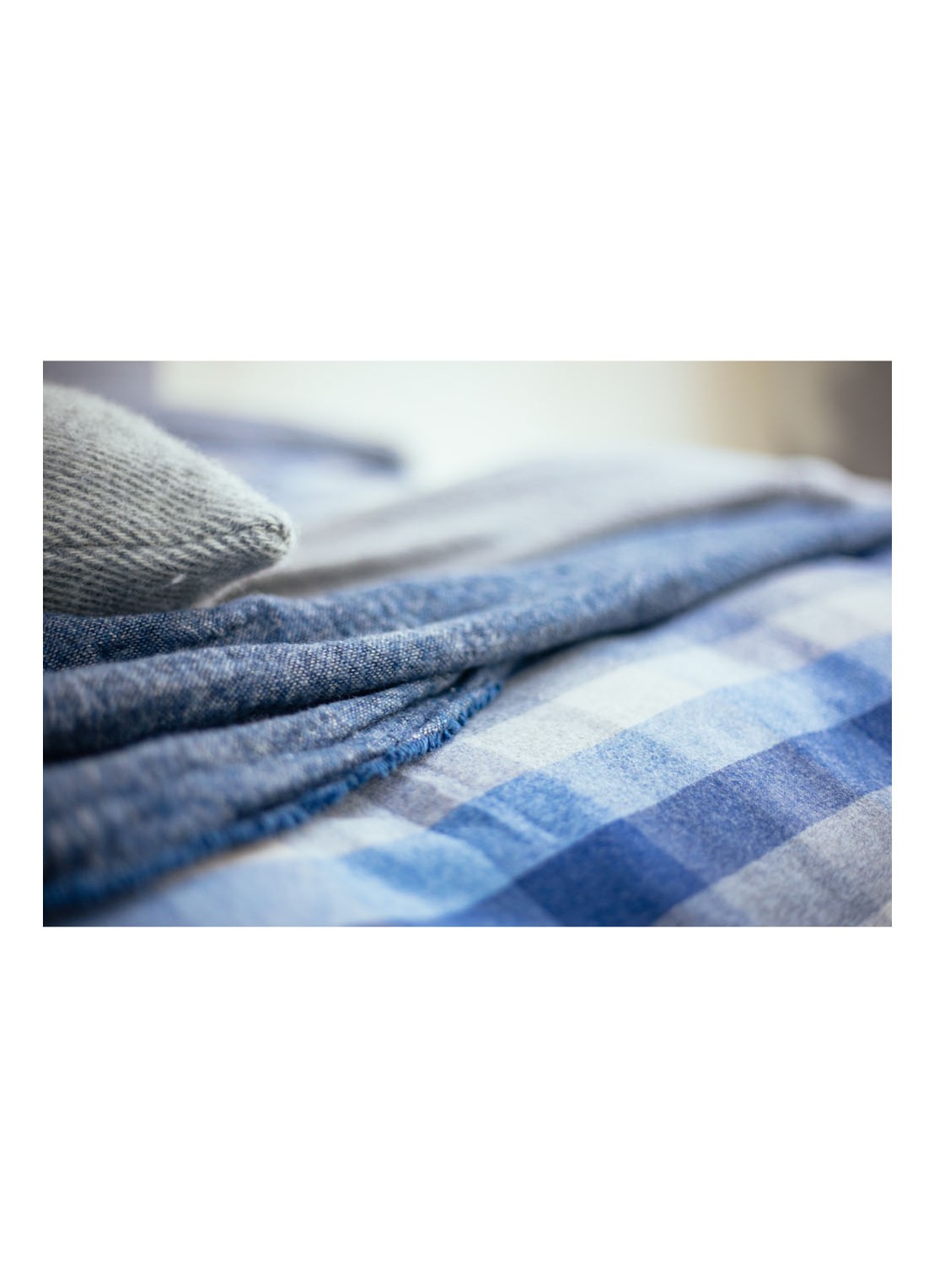 Vandyck Flanel Skagen dekbedovertrekset - inclusief kussenslopen - detail 5 donkerblauw