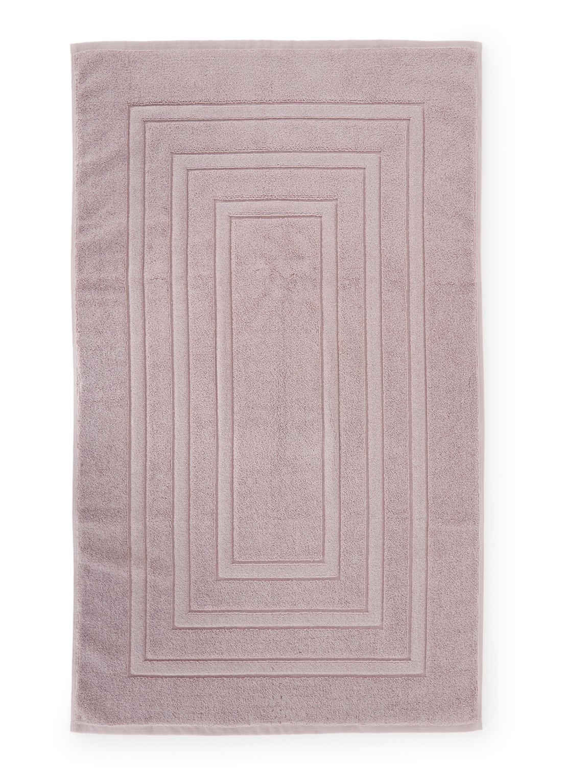 Vandyck Houston badmat 60 x 100 cm - voorkant oudroze