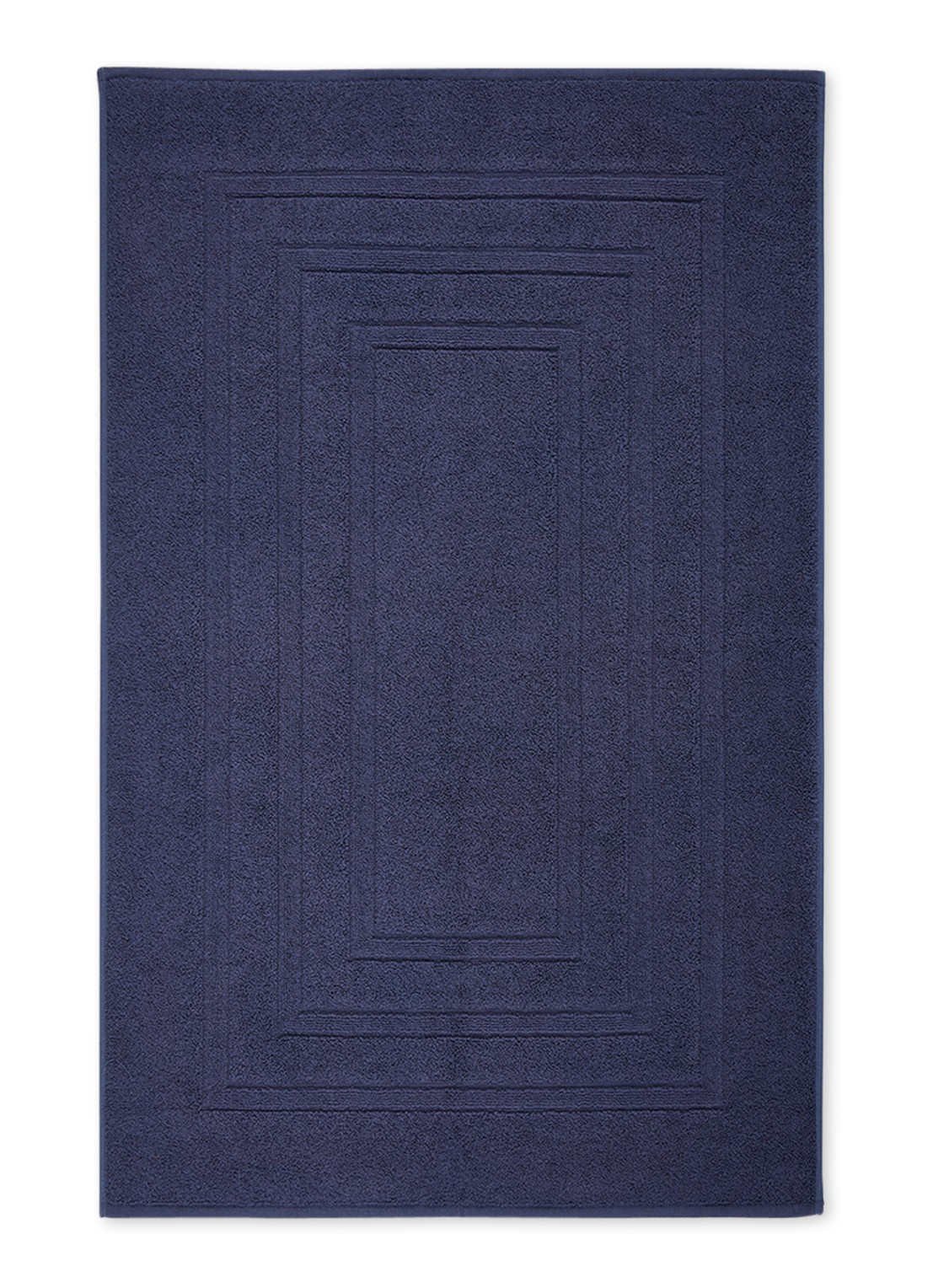 Vandyck Houston badmat 62 x 100 cm - voorkant middenblauw