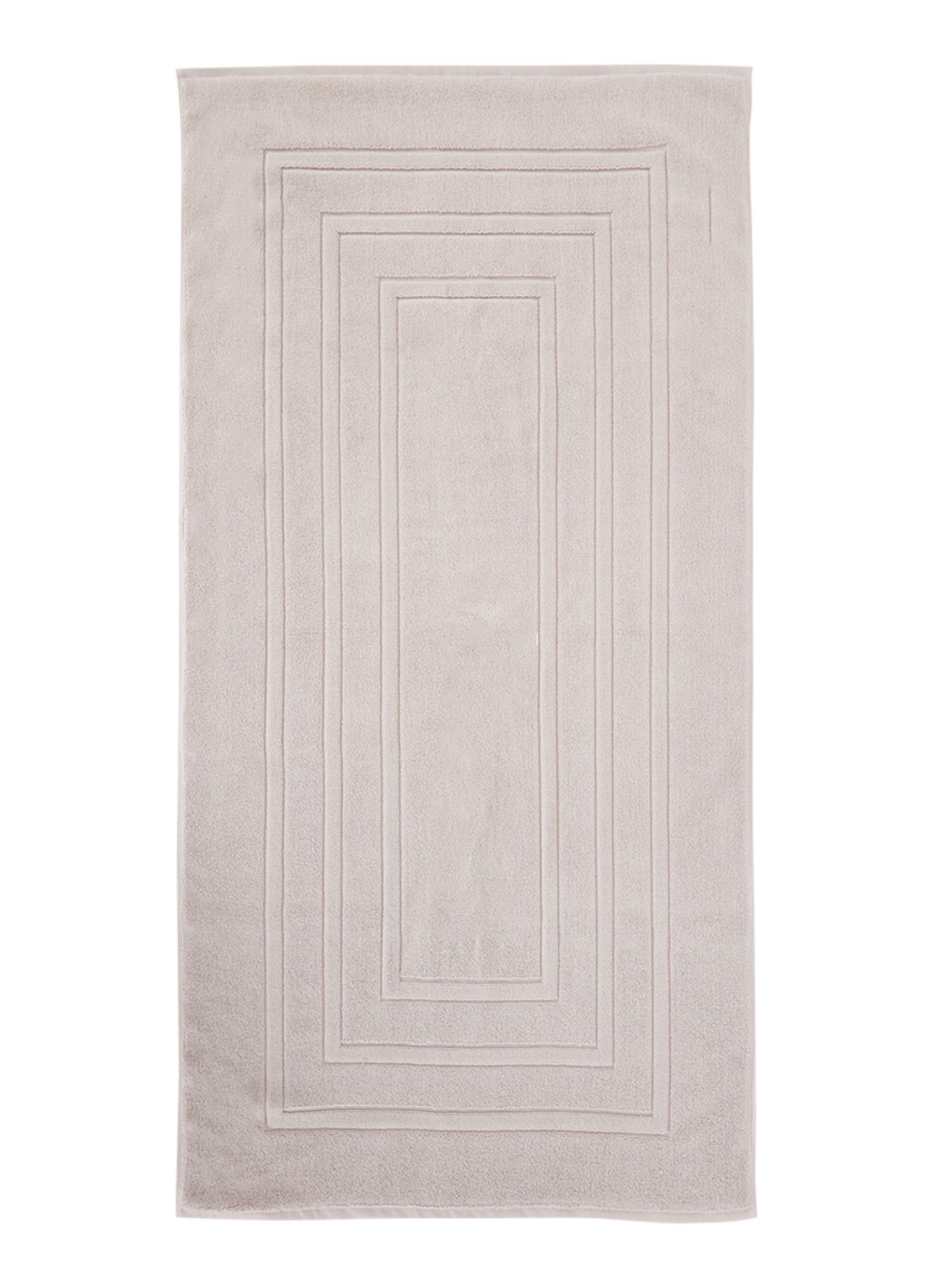 Vandyck Houston badmat 70 x 140 cm - voorkant lichtgrijs