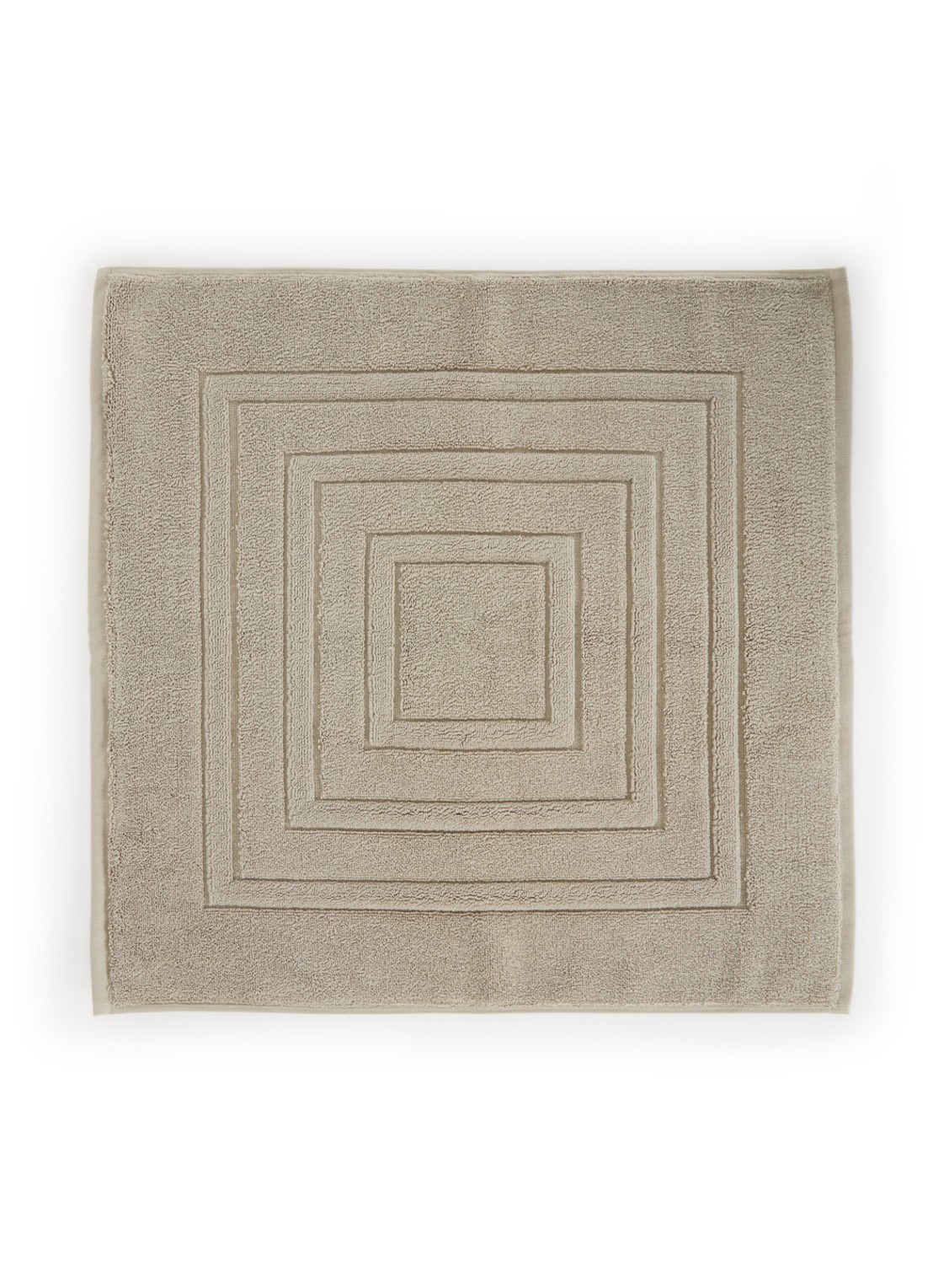 Vandyck Houston bidetmat 60 x 60 cm - voorkant olijfgroen