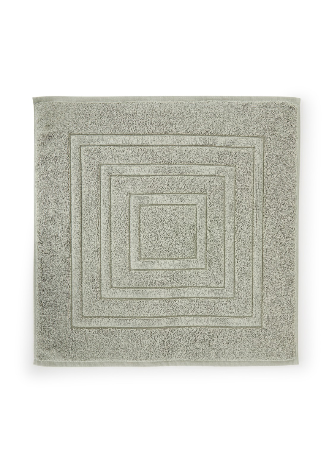 Vandyck Houston bidetmat 60 x 60 cm - voorkant lindegroen