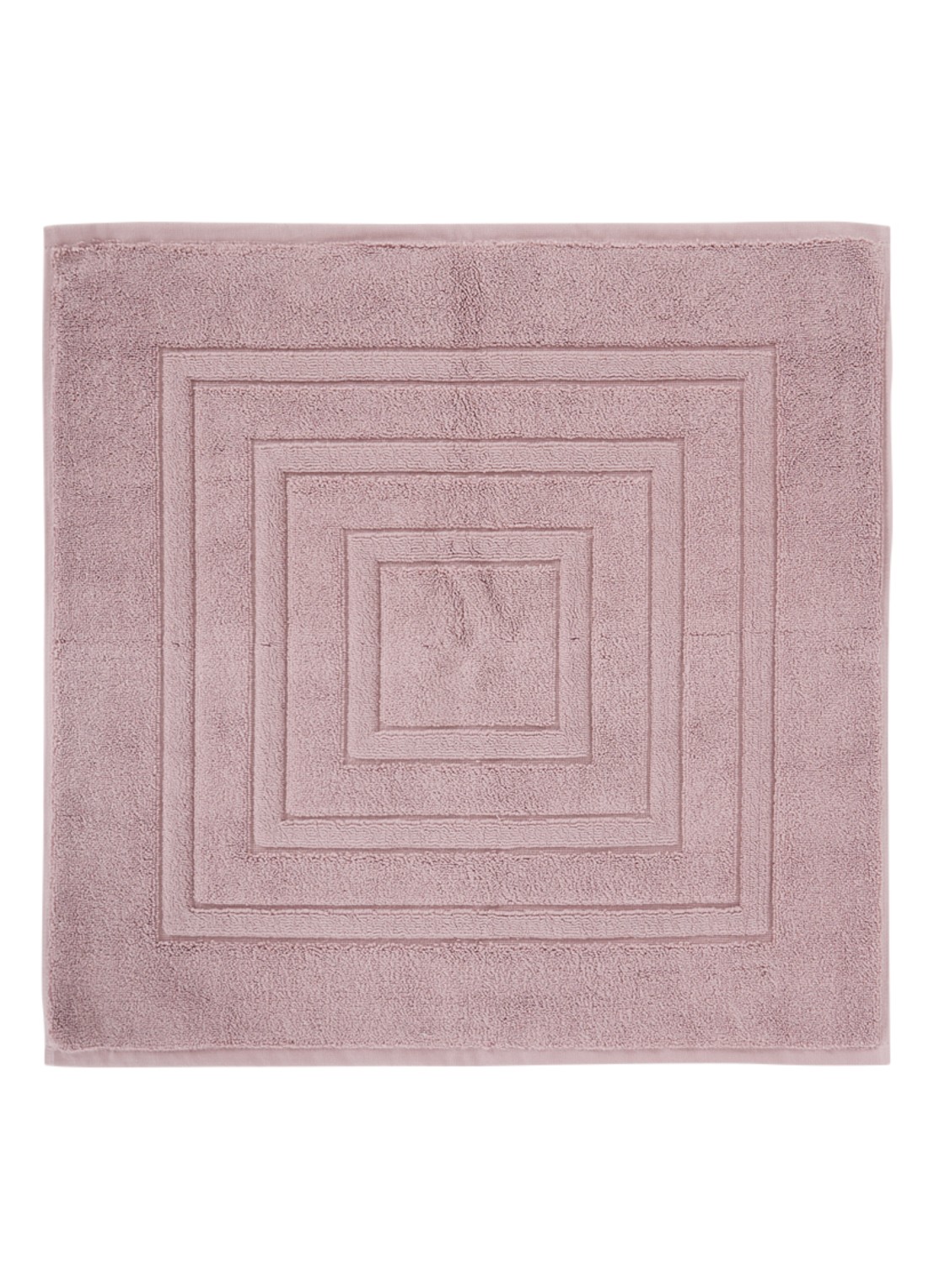 Vandyck Houston bidetmat 60 x 60 cm - voorkant 2 oudroze