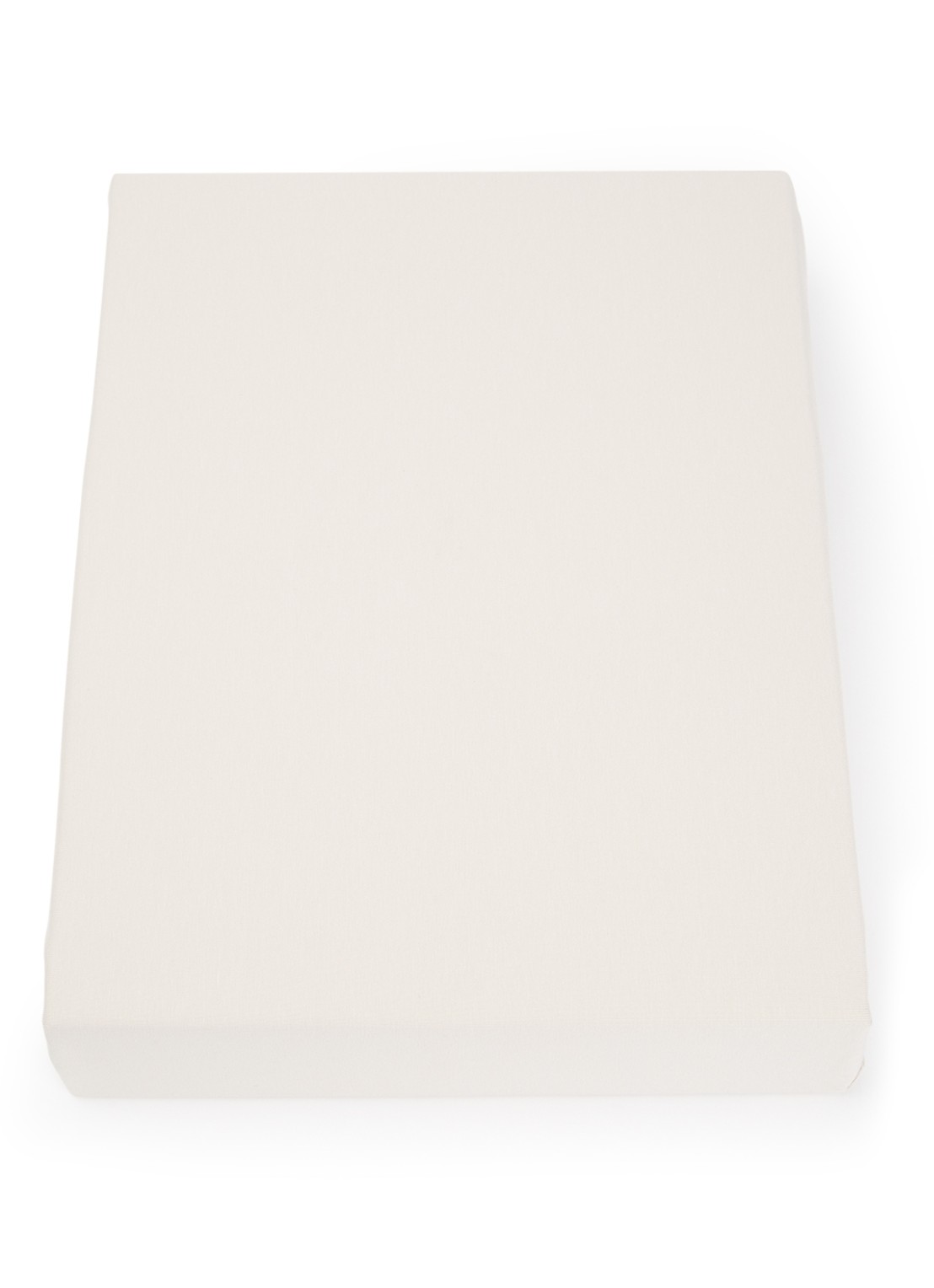 Vandyck Jersey Supreme hoeslaken van katoenjersey, hoekhoogte 30 cm - voorkant creme
