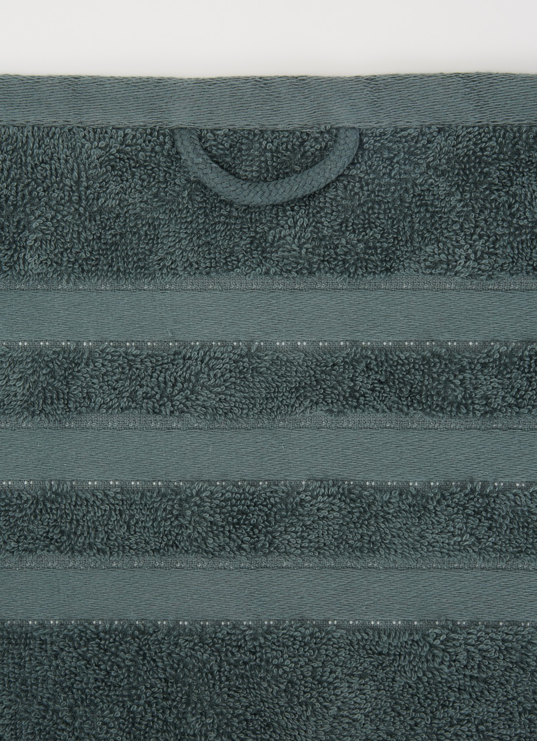 Vandyck Prestige Lines badhanddoek - 500 gr/m2 - detail 7 olijfgroen