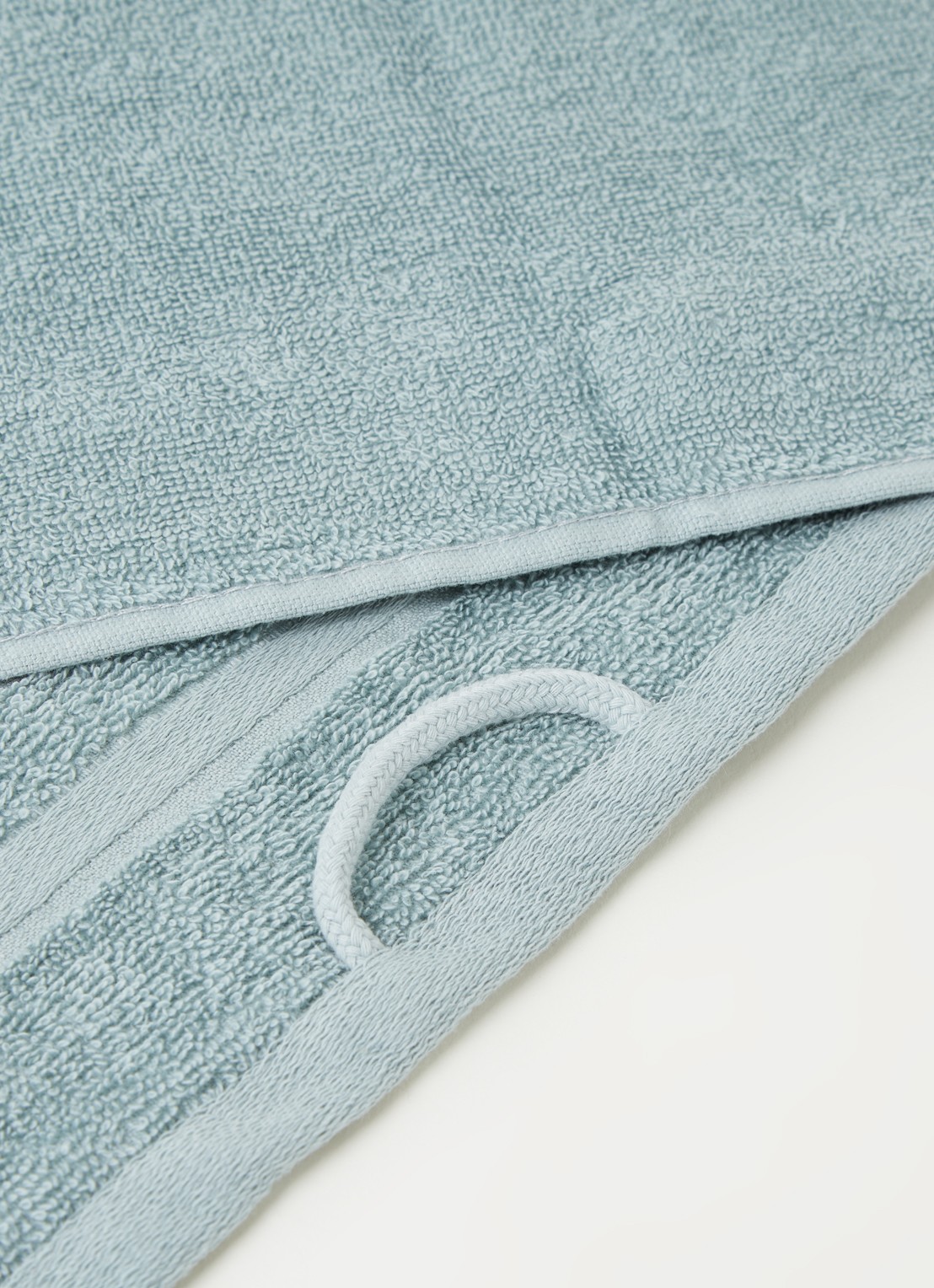 Vandyck Prestige Lines gastendoek - 500gr/m2 - 40 x 60 cm  - detail 3 lindegroen