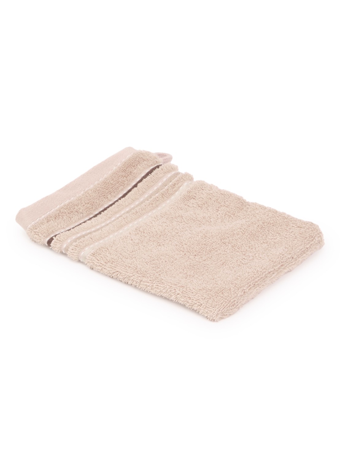 Vandyck Prestige washand - 500 gr/m2 - 16 x 22 cm - voorkant 2 oudroze