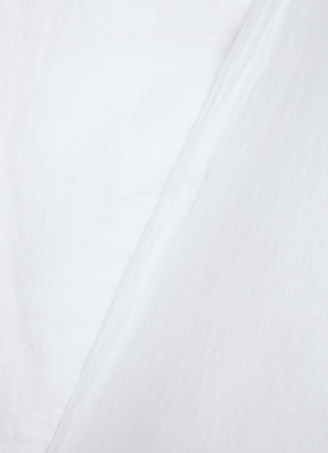Vandyck Pure 07 dekbedovertrekset van linnen 300TC - inclusief kussenslopen - detail 3 wit