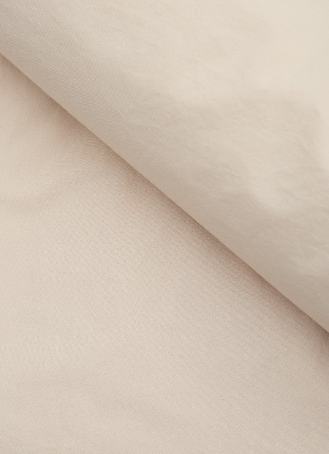 Vandyck Pure 83 dekbedovertrekset van katoen perkal 200 TC - inclusief kussensloop - detail beige