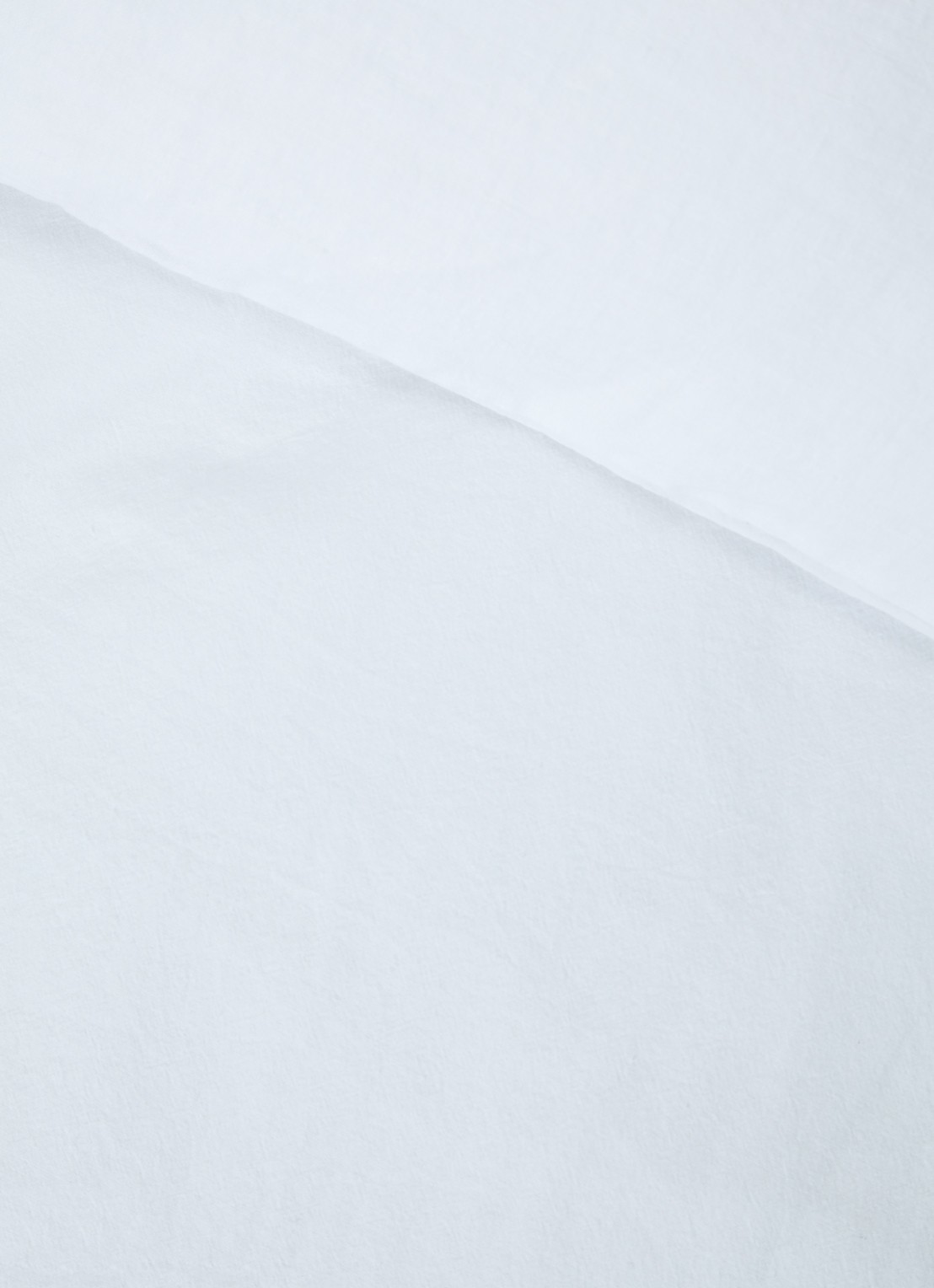 Vandyck Purity 79 linnen dekbedovertrekset - inclusief kussenslopen - detail 3 wit
