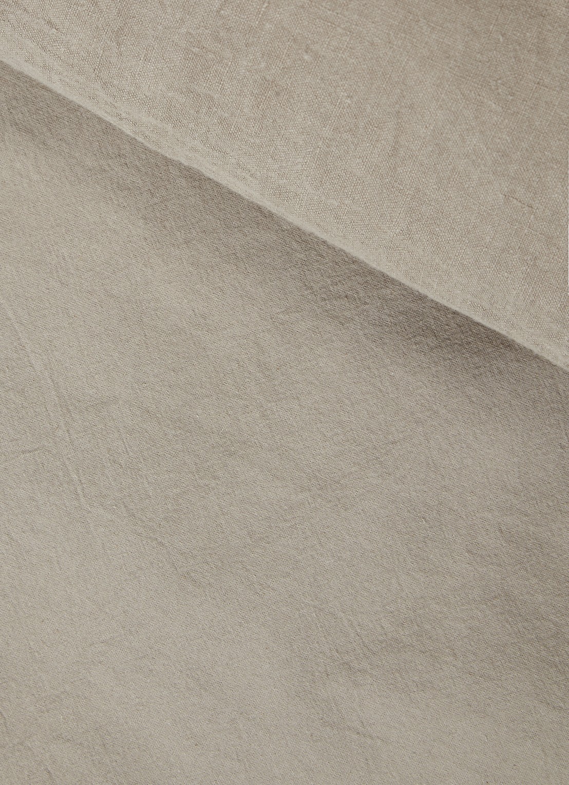 Vandyck Purity 79 linnen dekbedovertrekset - inclusief kussenslopen - detail 3 zand