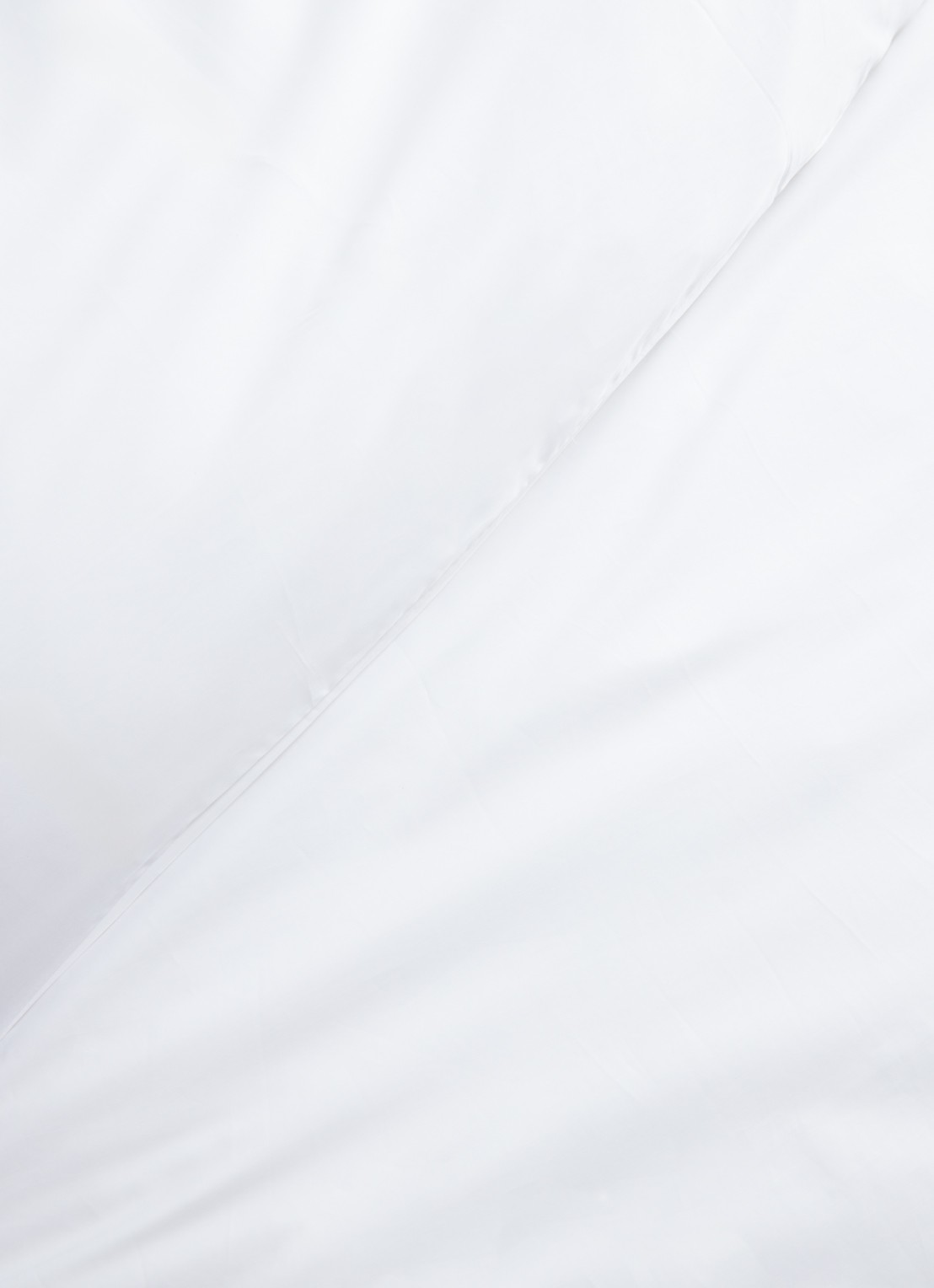 Vandyck Purity Capri dekbedovertrekset van katoensatijn 300TC - inclusief kussensloop - detail wit