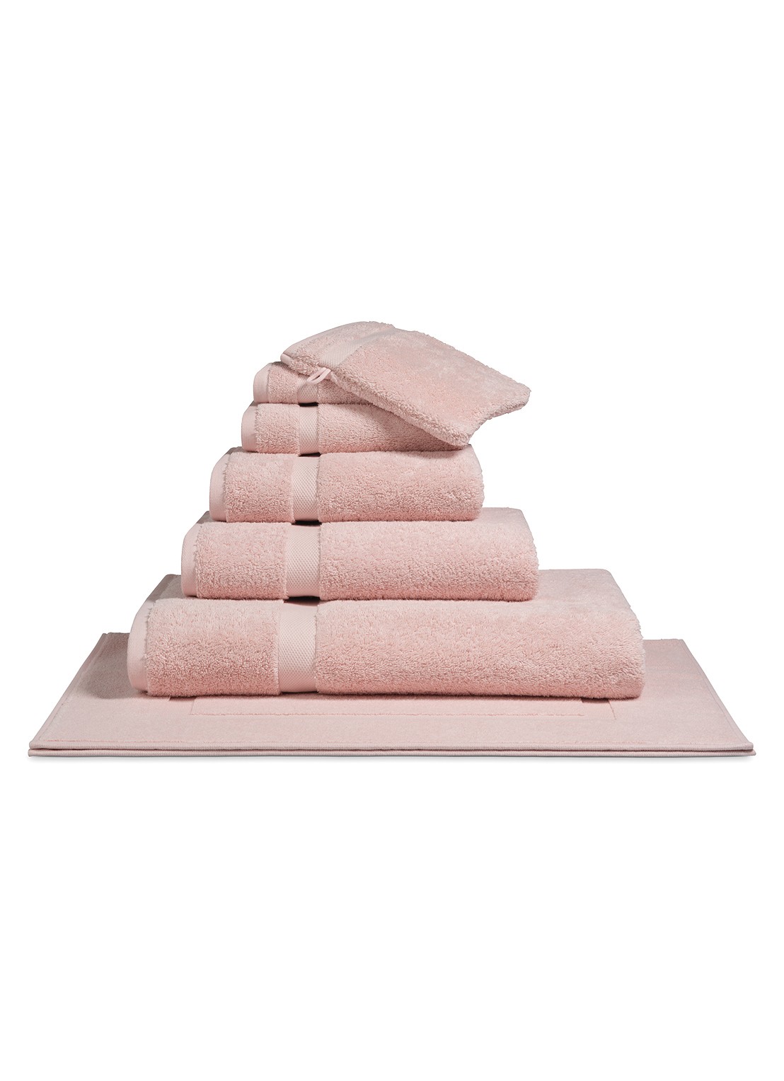 Vandyck Ranger badhanddoek 40 x 60 cm - voorkant roze