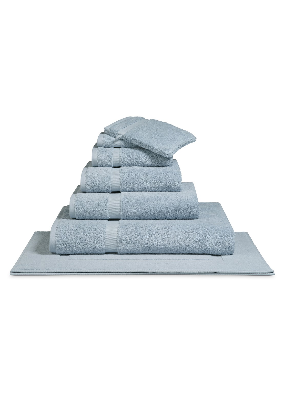 Vandyck Ranger badhanddoek 40 x 60 cm - voorkant blauw