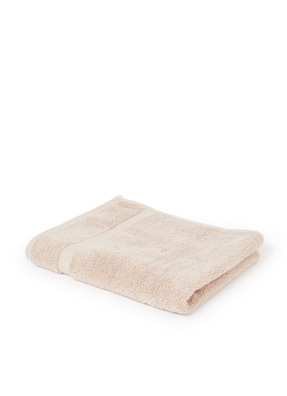 Vandyck Ranger badhanddoek - 650 gr/m2 - 55 x 100 cm - voorkant beige