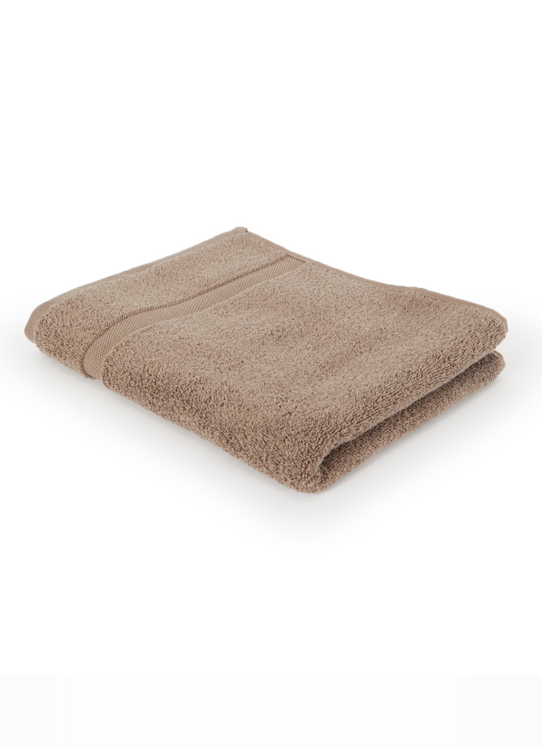 Vandyck Ranger badhanddoek - 650 gr/m2 - 55 x 100 cm - voorkant bruin