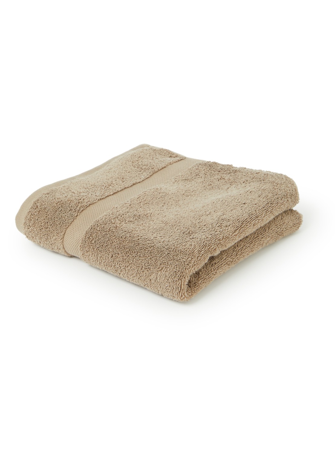 Vandyck Ranger badhanddoek - 650 gr/m2 - 55 x 100 cm - voorkant khaki