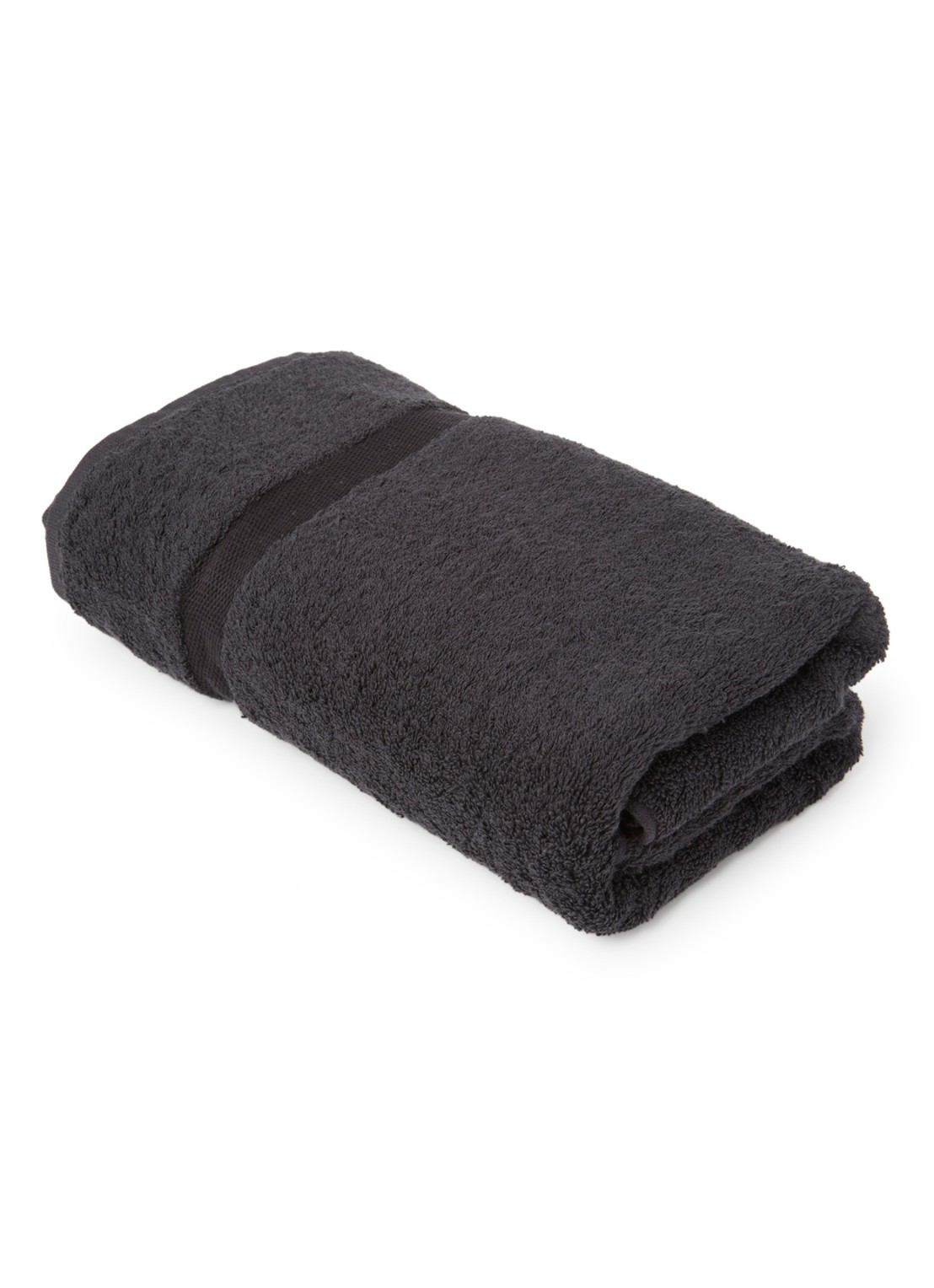 Vandyck Ranger badhanddoek - 650  gr/m2 - 68 x 127 cm - voorkant 2 zwart