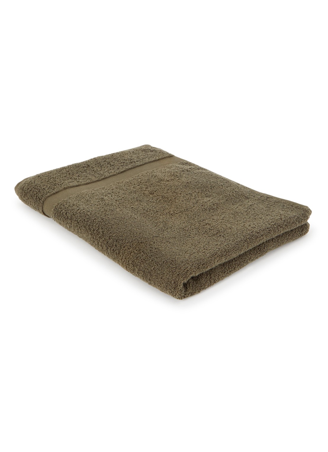 Vandyck Ranger badhanddoek - 650 gr/m2 - 68 x 127 cm - voorkant legergroen
