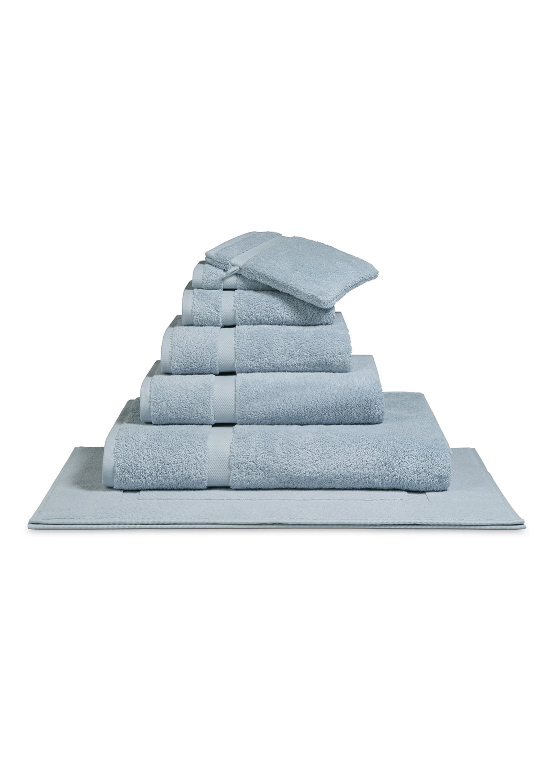 Vandyck Ranger badhanddoek 68 x 127 cm - voorkant blauw