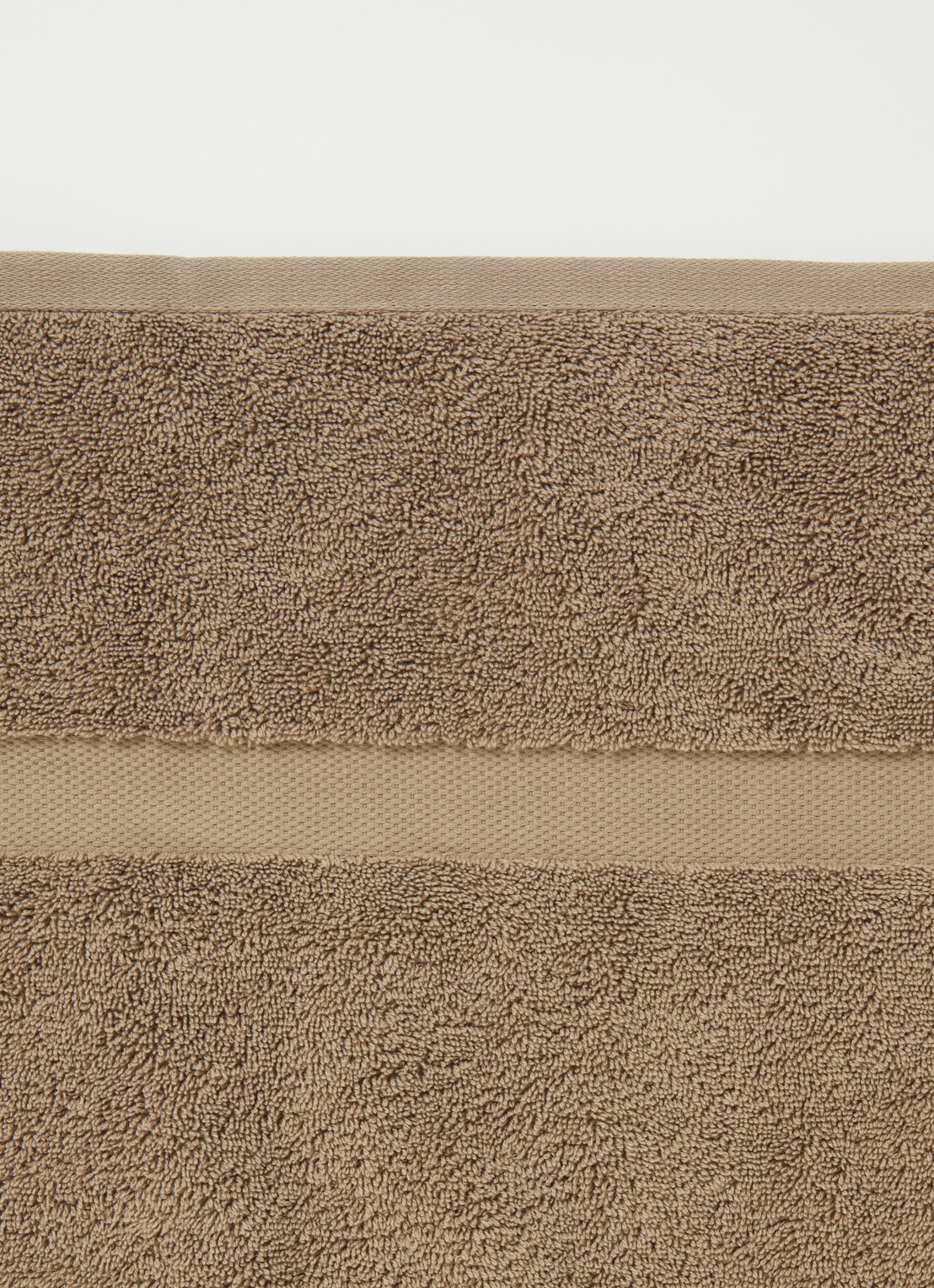Vandyck Ranger badlaken - 650 gr/m2 - 90 x 180 cm - detail 2 donkerkhaki