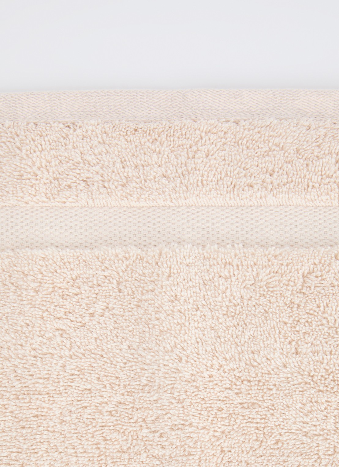 Vandyck Ranger gastendoek - 650 gr/m2 - 40 x 60 cm - detail 2 creme