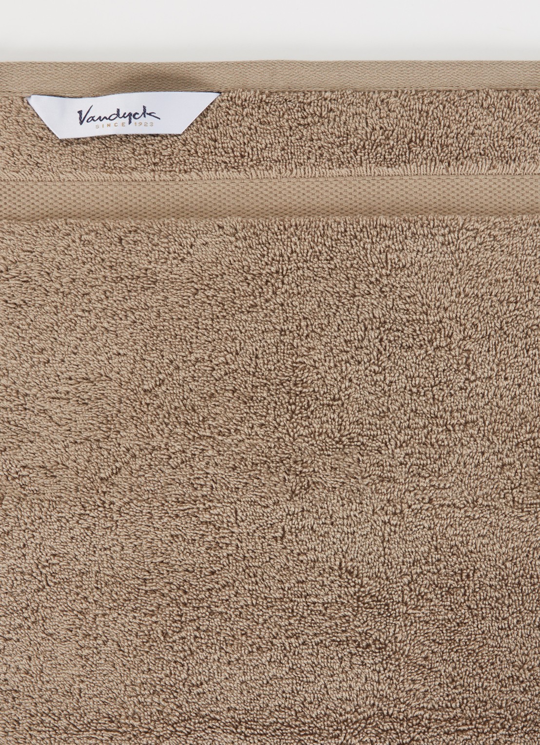 Vandyck Ranger gastendoek - 650 gr/m2 - 40 x 60 cm - detail 2 donkerkhaki
