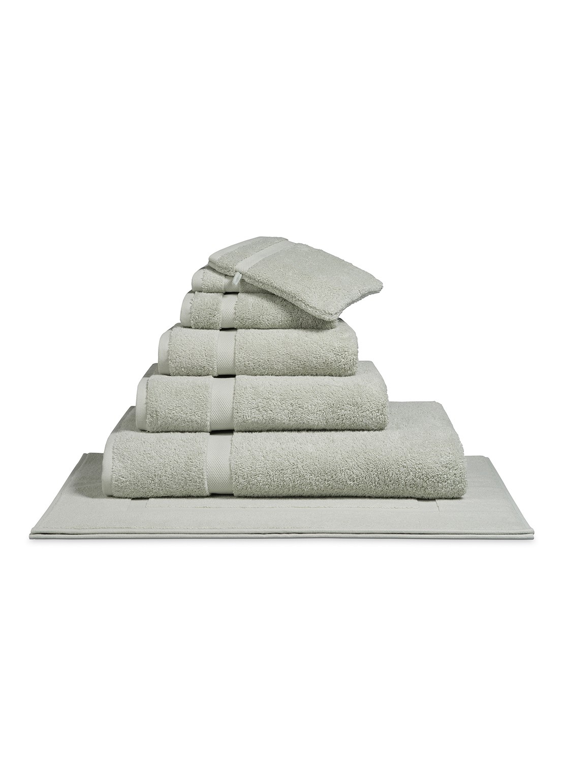 Vandyck Ranger gastendoek - 650 gr/m2 - 40 x 60 cm - voorkant 2 lindegroen
